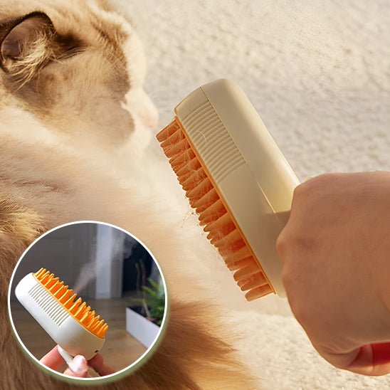 nettoyagechats™️ - Brosse avec diffuseur - Kit du CHAT