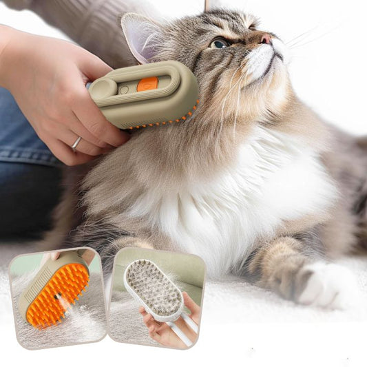 nettoyagechats™️ - Brosse avec diffuseur - Kit du CHAT